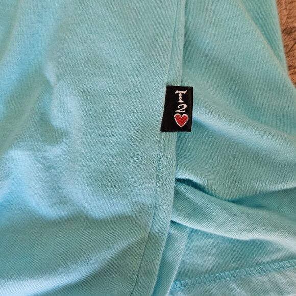 T2Love Blue Tank Top Maxi Dress Size 12 - Picture 10 of 13